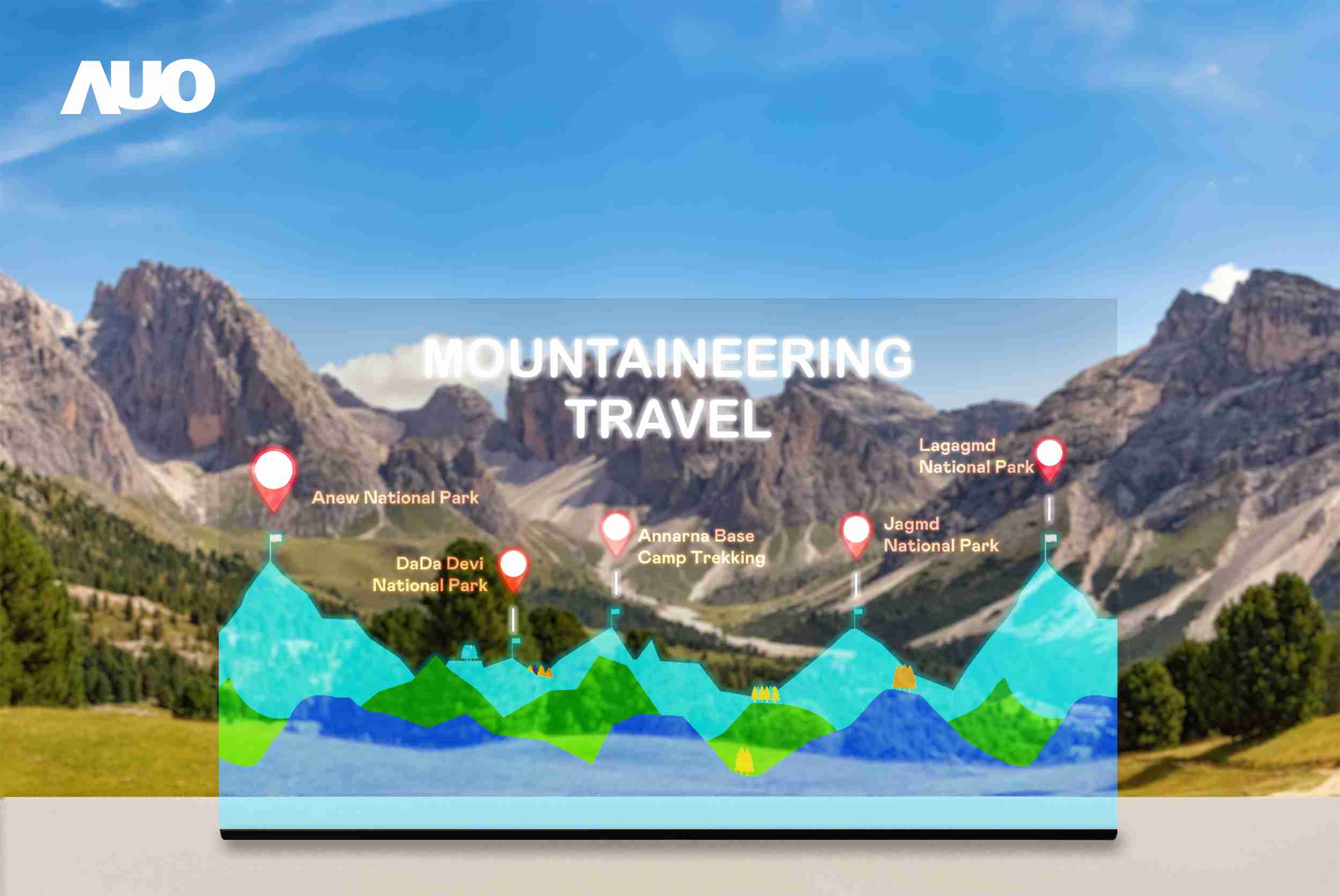 z6尊龙展示全球单片尺寸最大(*)42吋透明Micro LED显示器拼接而成的〝64吋透明Micro LED显示器〞，，具备高透明度、、、1,000 nits高亮度、、、、广色域、、、采用三边无边框的无缝拼接等多重特色，，，呈现超高清、、、、细腻画质而不遮挡后方视觉，，满足层峰需求，，，可广泛运用于零售、、、、艺术展览或商业空间等场域